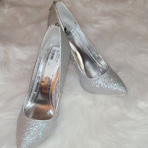 Glitter high heels